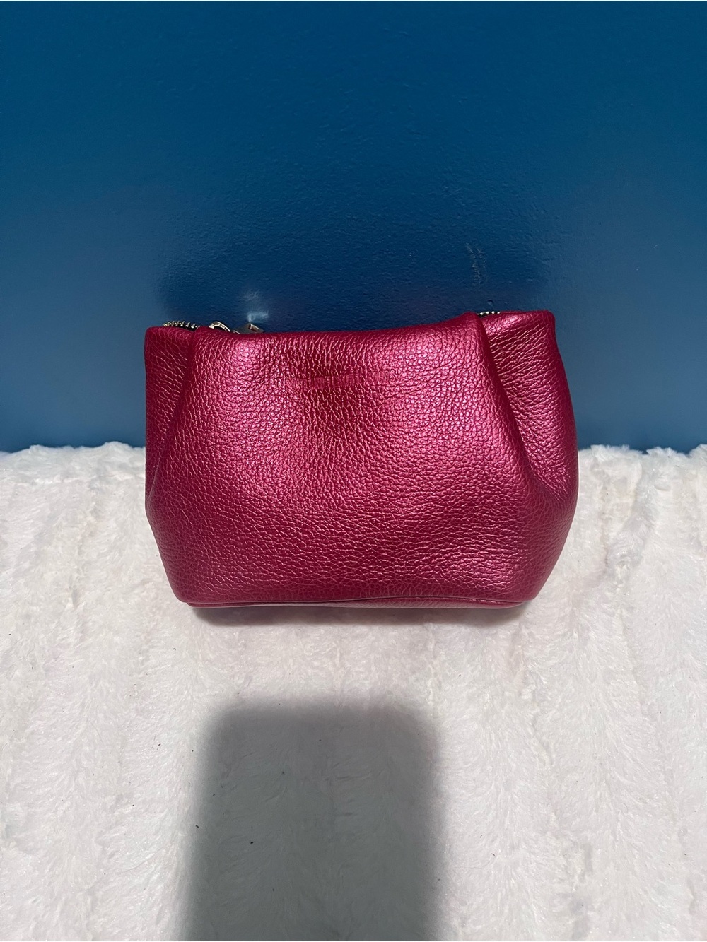 Portland Leather Goods Trevi Pouch Reba Red
